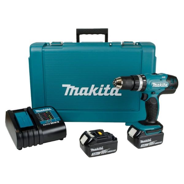 Picture of Makita DHP453SFE 18v Combi Drill Kit (2 X 3AH Battery)