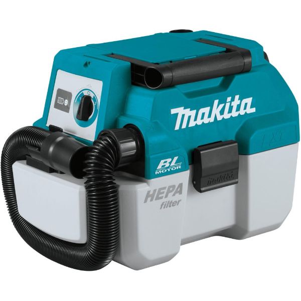 Picture of Makita DVC750LZ 18v Li-Ion Brushless 7.5Lt Vacuum Cleaner - L-Class - Body Only