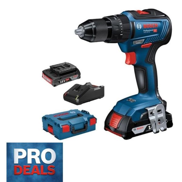 Picture of Bosch GSB18V-55 18V  BL Combi Drill Kit (2x2.0Ah)