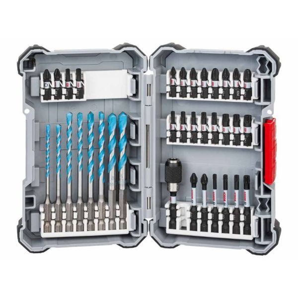 Picture of Bosch 35PC Impact Drill &  Screwdriver  Set