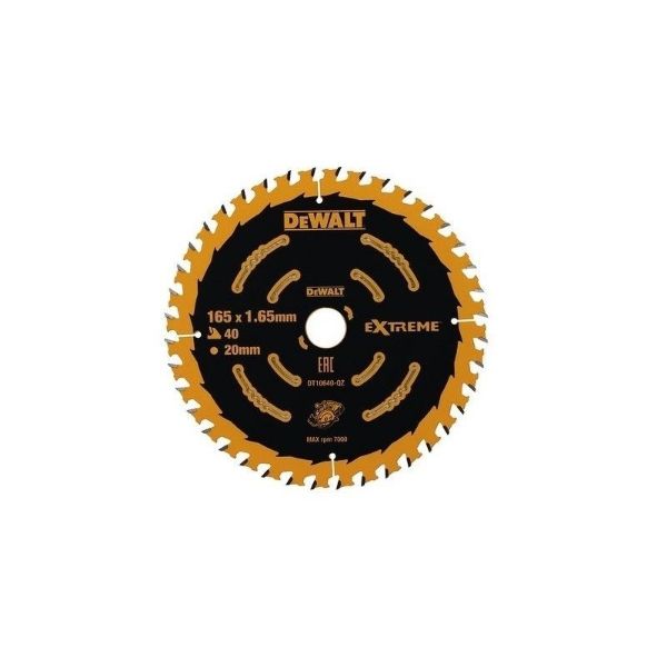 Picture of Dewalt  DT10640-QZ Cordless Extreme  Framing Circular Saw Blade  165 x 20mm x 40T 