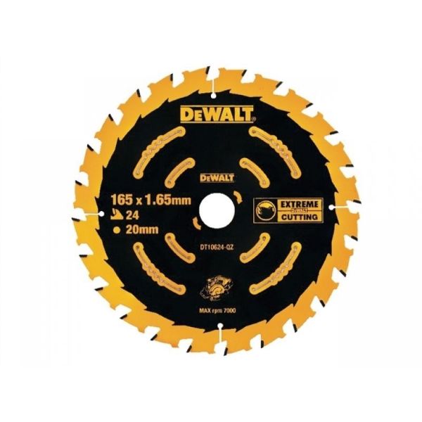 Picture of DeWalt DT10624-QZ Extreme Cordless Framing Saw Blade (165mm x 20mm x 24T)