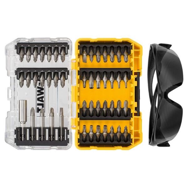 Picture of Dewalt DT70703 Screwdriving Set, 47 Piece + Safety Glasses