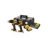 Picture of Dewalt DCK2050E2T 18v Li-Ion Powerstack Twinkit in Tstak Case - c/w 1xDCD805, 1xDCF850, 2x1.7amp Batteries, 1xCharger