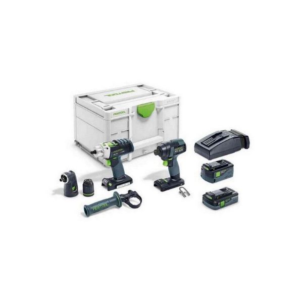 Picture of Festool TID18 5,2/4,0 I-Set PDC18 Twin Kit