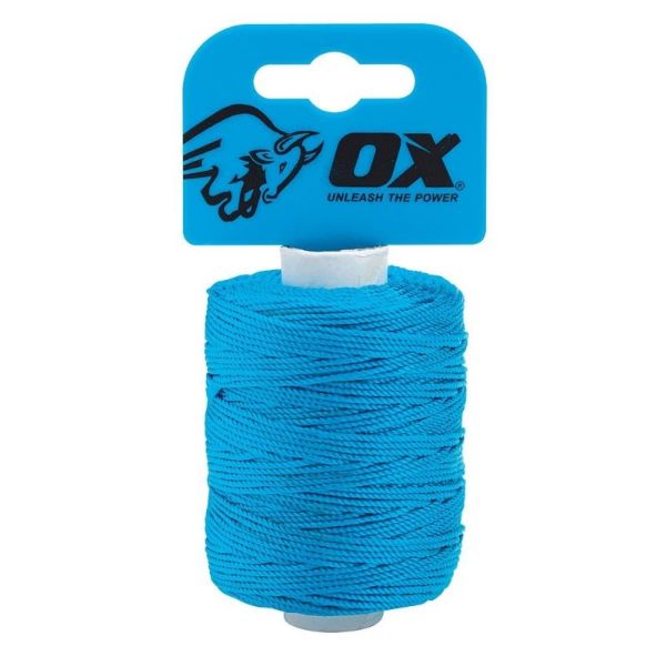 Picture of Ox Tools P103510 Pro Nylon Brickline 105m CYAN