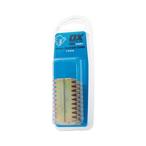 Picture of OX Pro Scutch Combs 25mm - 4 Pack