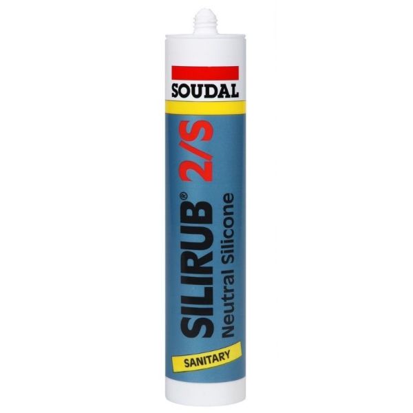 Picture of Soudal 101989 Silirub 2S Pure White 300ML