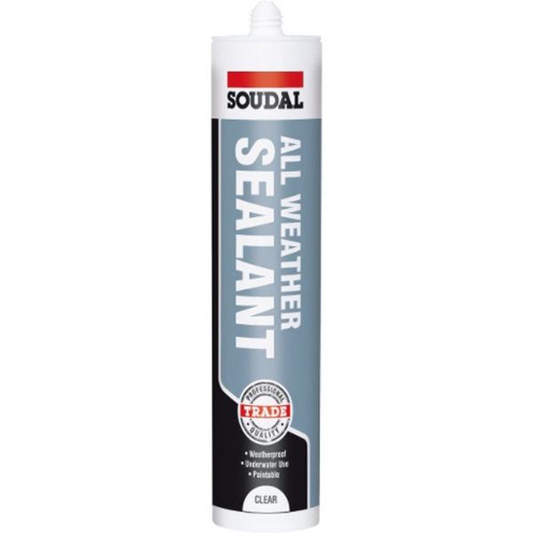 Picture of Soudal 116727 All Weather Sealant Clear - 300ml