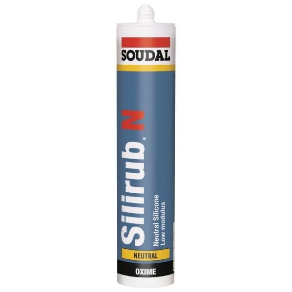 Picture of Soudal 117859 Silirub N Dark Brown - 300ml