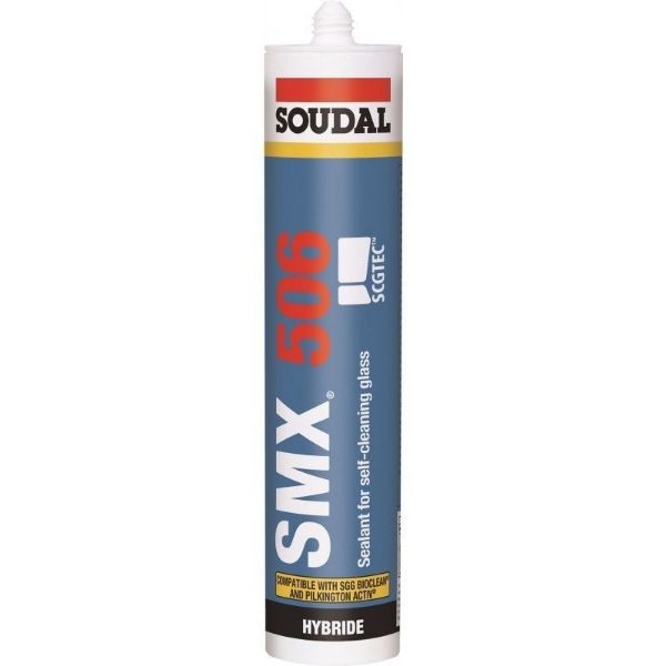 Picture of Soudal 120831 SMX 506 White Self Cleaning Hybrid Sealant - 290ML