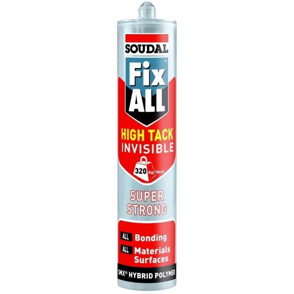 Picture of Soudal 290ml Fix All High Tack 131209 " Invisible "