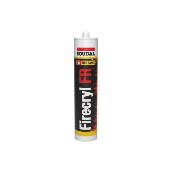 Picture of Soudal Firecryl FR White Acrylic Sealant and Filler 300ml