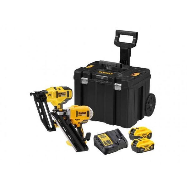 Picture of DeWalt - DCK264P2 XR Nailer Twin Pack 18V 2 x 5.0Ah Li-Ion