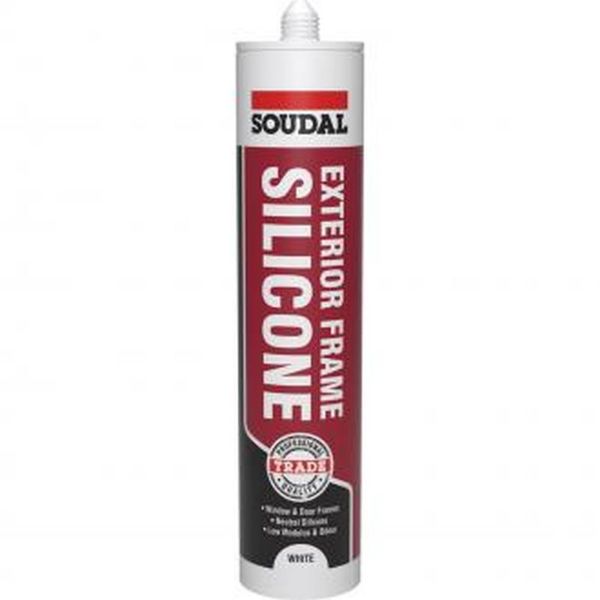 Picture of Soudal Exterior Frame Silicone - 270ml - White