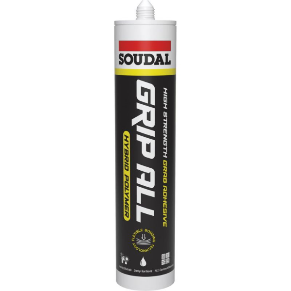 Picture of Soudal Grip ALL Hybrid Polymer White 290ML