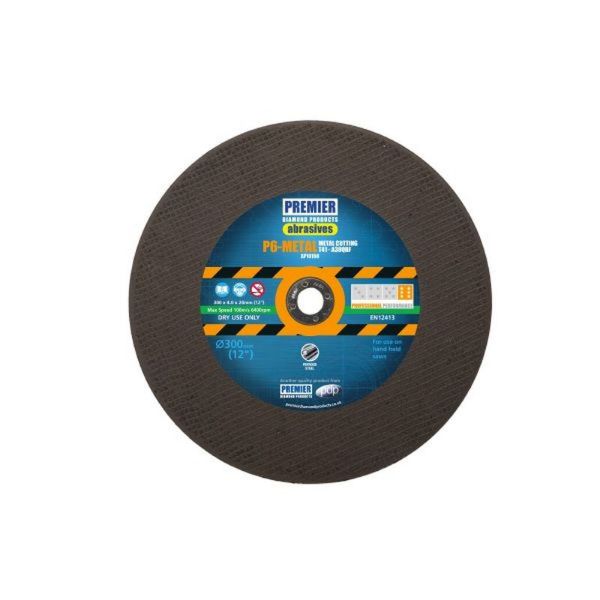 Picture of PDP Premier Diamond P5-INOX Abrasive Disc For Metal - 300 x 4.0 x 20mm (12˝) - Ea