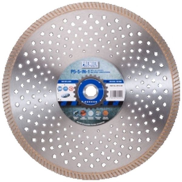 Picture of PDP Premier Diamond P5-5IN1 Multi-Purpose Diamond Blade - 115 x 2.2 x 10 x 22.2mm (4.5)