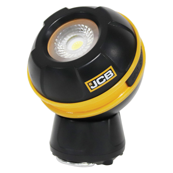 Picture of JCB Rechargeable LED Light With Rotating Magnetic Base – 600 Lumen