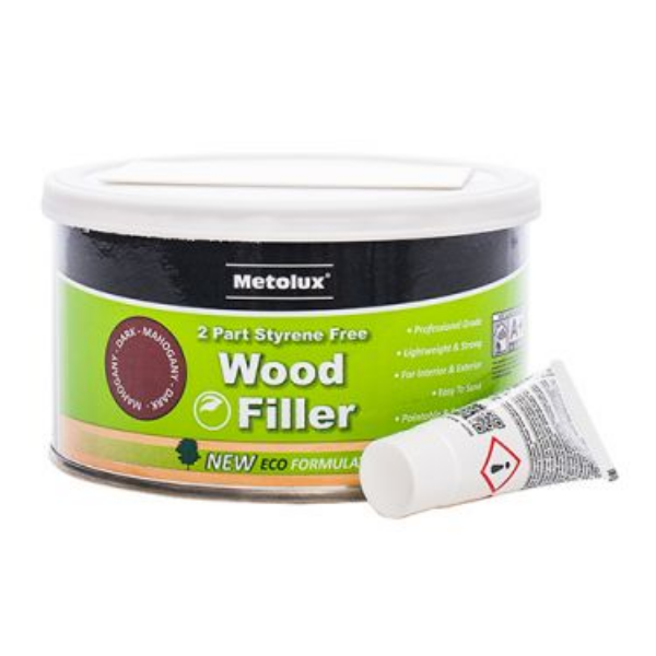 Picture of Metolux 2 Part Styrene Free Wood Filler - White 275ml