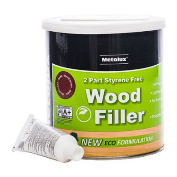 Picture of Metolux 2 Part Styrene Free Wood Filler - White 770ml