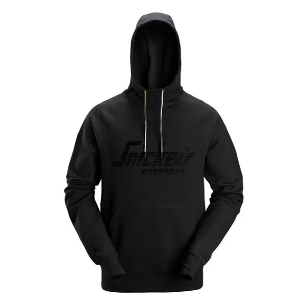 Picture of Snickers 2894 Logo Hoodie Black Large