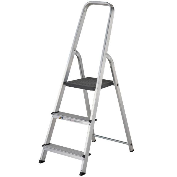 Picture of Werner Stepladder 3 Tread High Handrail