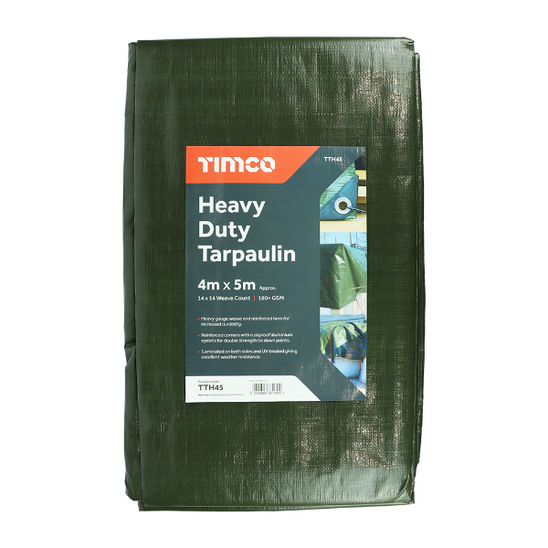 Picture of Timco Tarpaulin - Heavy Duty 4 x 5m