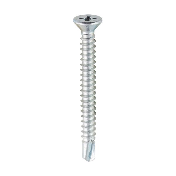 Picture of TIMco S/Drill PVC Screw CSK - BZP 3.9 x 38, Pack of 1000