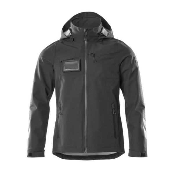 Picture of Mascot ACCELERATE Medium Waterproof Ripstop Shell Jacket  - Black