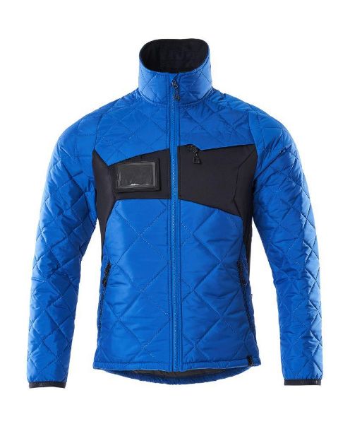 Picture of MASCOT 18015 Accelerate Thermal Jacket - Mens - Azure Blue/Dark Navy Medium