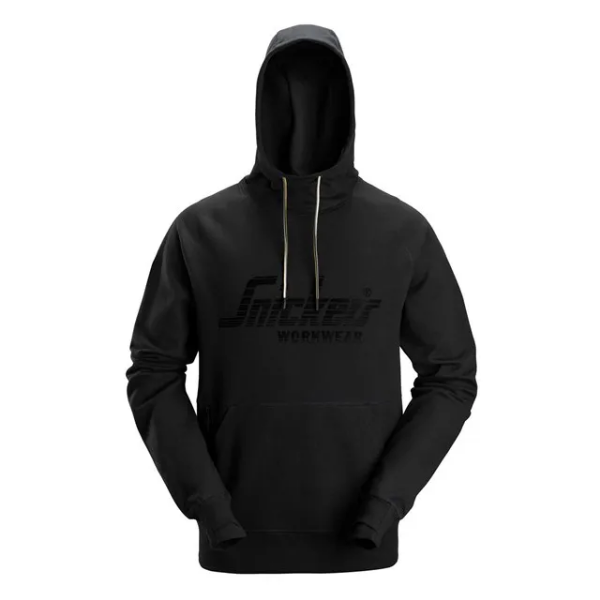 Picture of Snickers 2894 Logo Hoodie Black Small  