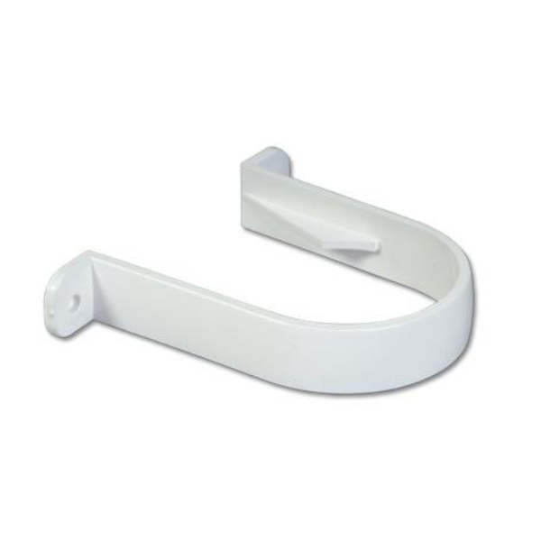 Picture of FloPlast Round Downpipe Clip - 68mm White