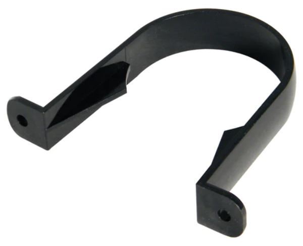 Picture of Floplast 68mm Round Downpipe Clip Black