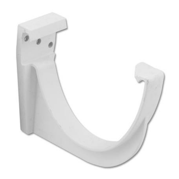 Picture of FloPlast Hi-Cap Gutter Fascia Bracket - 115mm X 75mm White