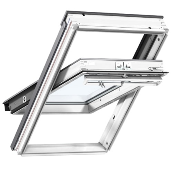 Picture of VELUX GGL CK02 2070 White Paint Laminated Centre Pivot Roof Window 55x78cm