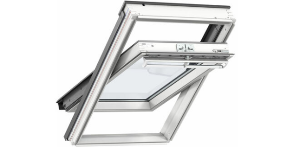 Picture of VELUX GGL CK06 2070 White Paint Laminated Centre Pivot Roof Window 55x118cm