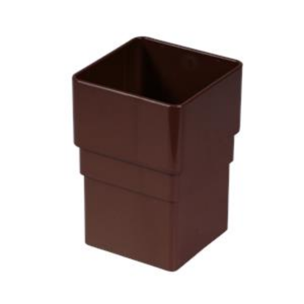 Picture of uPVC Brown Square Downpipe Socket