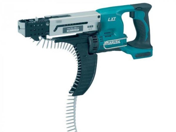 Picture of Makita DFR550Z 18v Li-Ion Auto-Feed Screwdriver - 25-55mm Capacity - Body Only