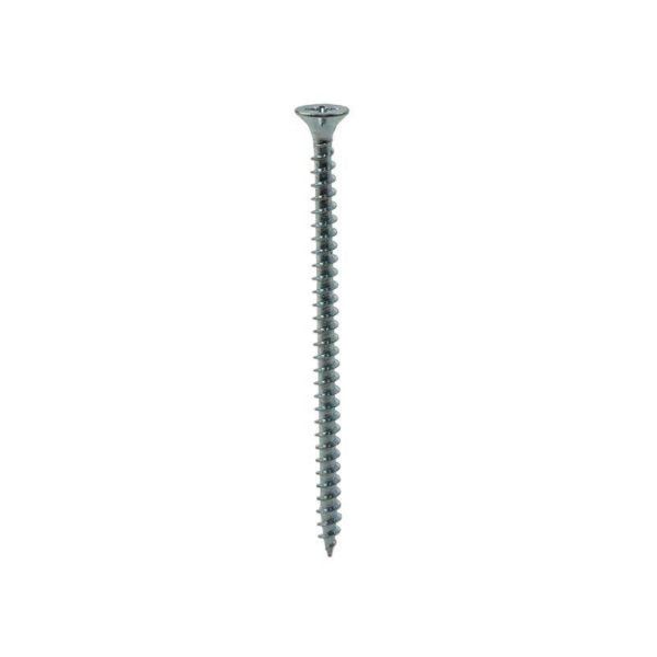 Picture of 3.0 X 12  Chipboard Woodscrew PZ1 Double Countersunk ZINC Box 200 