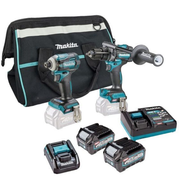 Picture of Makita DK0114G202 40v Max XGT Cordless Combi Drill and Impact Driver Kit