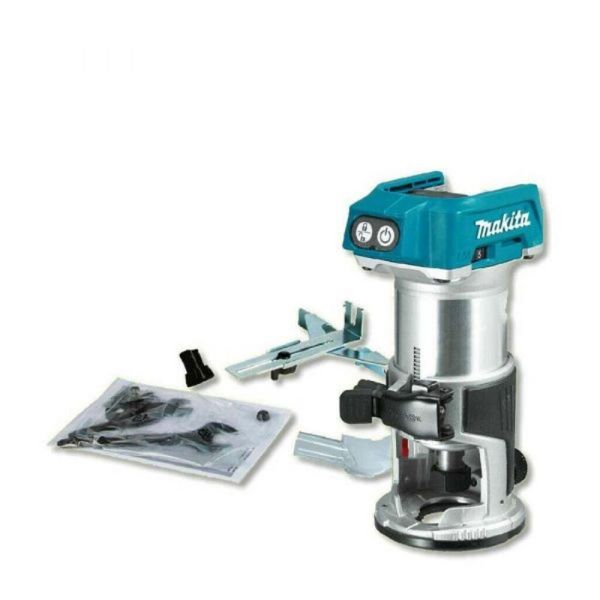 Picture of MAKITA  DRT50ZJ ROUTER/TRIMMER IN CARTON BODY ONLY WITH TRIMMER BASE, STRAIGHT GUIDE