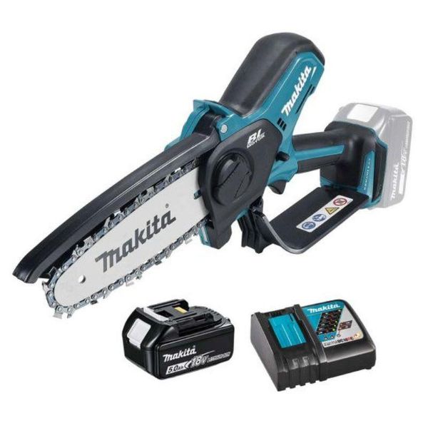 Picture of MAKITA  DUC150RT BRUSHLESS PRUNING SAW WITH 1X 5.0AH BATTERY AND DC18RC CHARGER