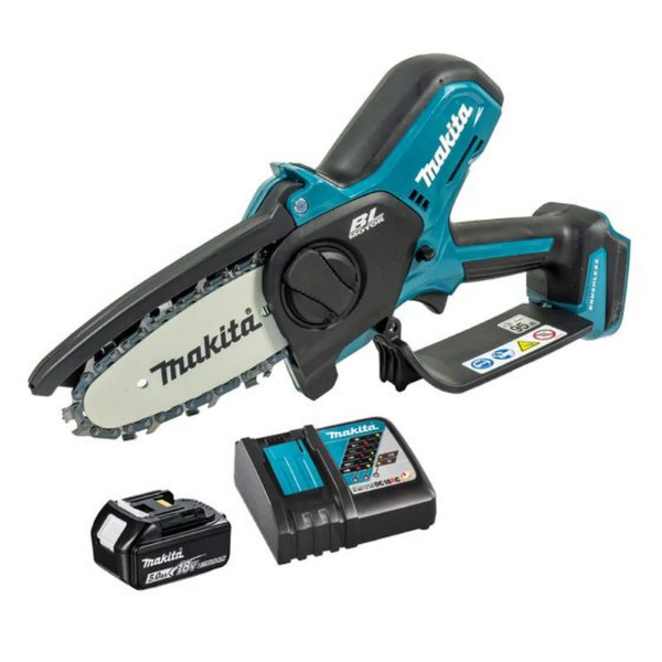 Picture of Makita DUC101RT 18V LXT Cordless Brushless 100mm / 4" Pruning Saw With 1 x 5.0Ah Battery & Charger