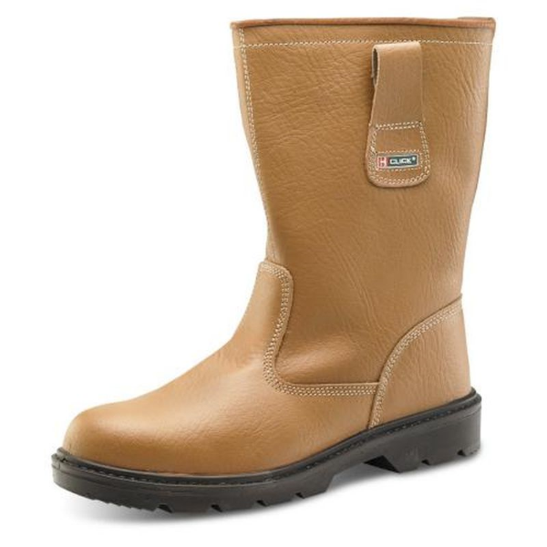 Picture of Beeswift Rigger Boot Lined Tan SIZE 11