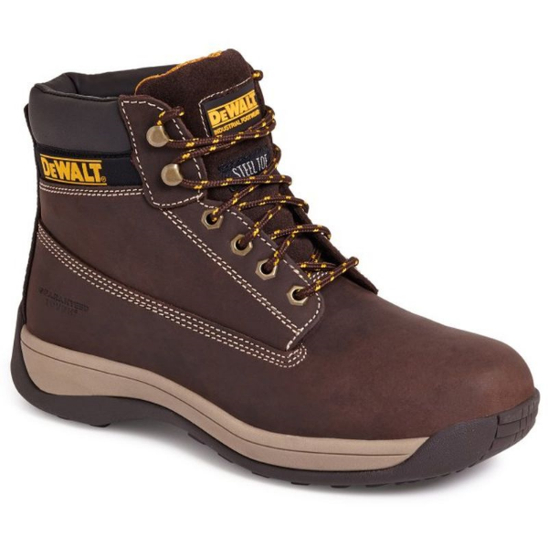 Picture of DeWalt Apprentice Safety Work Boots Brown Size 11