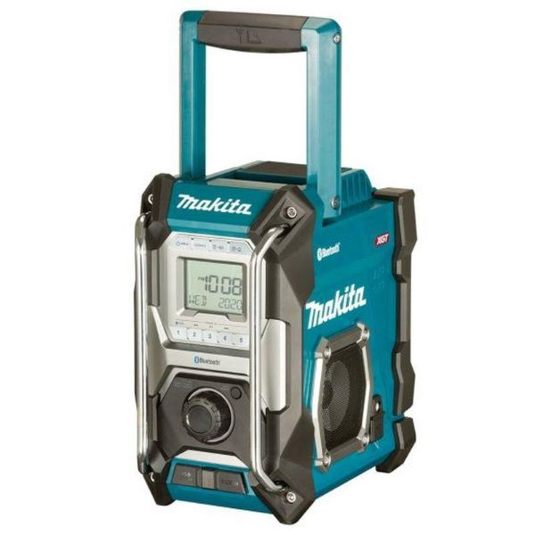 Picture of Makita MR002GZ 240v and 12v-40v Li-Ion Compatible FM Radio - c/w Bluetooth and USB Phone Charging Point