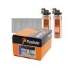 Picture of Paslode 921591 F16 1.6mm x 50mm Galvanised Straight Brad Nails - Box of 2000 & 2 Fuel Cells