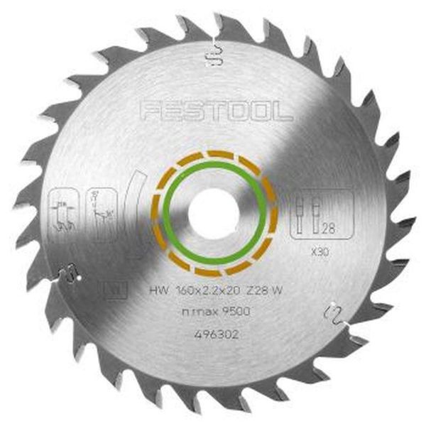 Picture of Festool Universal saw blade 160 x 2,2 x 20 W28