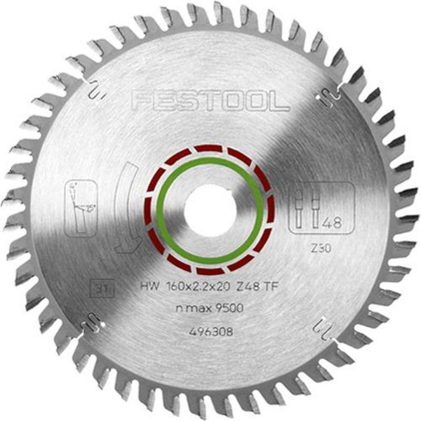 Picture of Festool Special saw blade 160 x 2,2 x 20 TF48